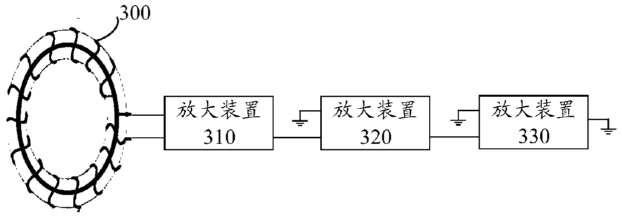 Current detection system, and method and device for detecting current