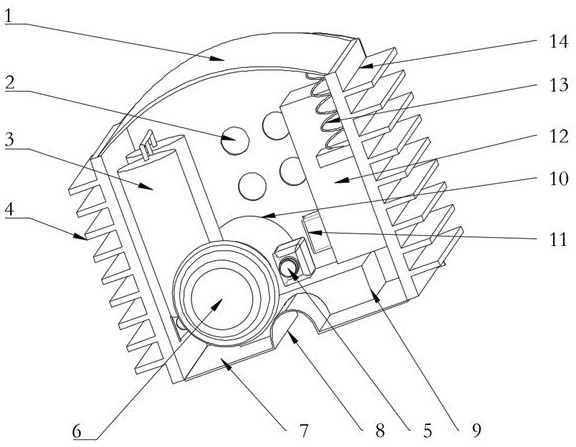 Comprehensive monitoring and analyzing device for traction overhead line system