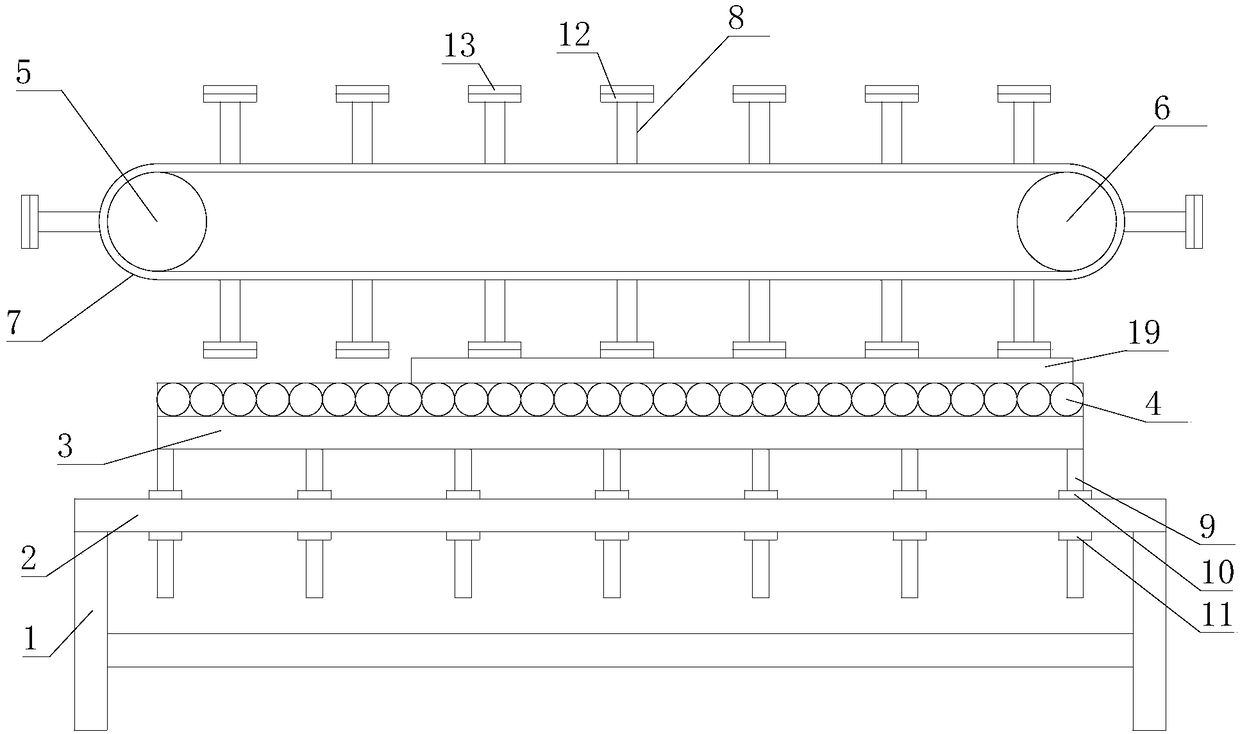 An automatic cutting device for building decorative panels