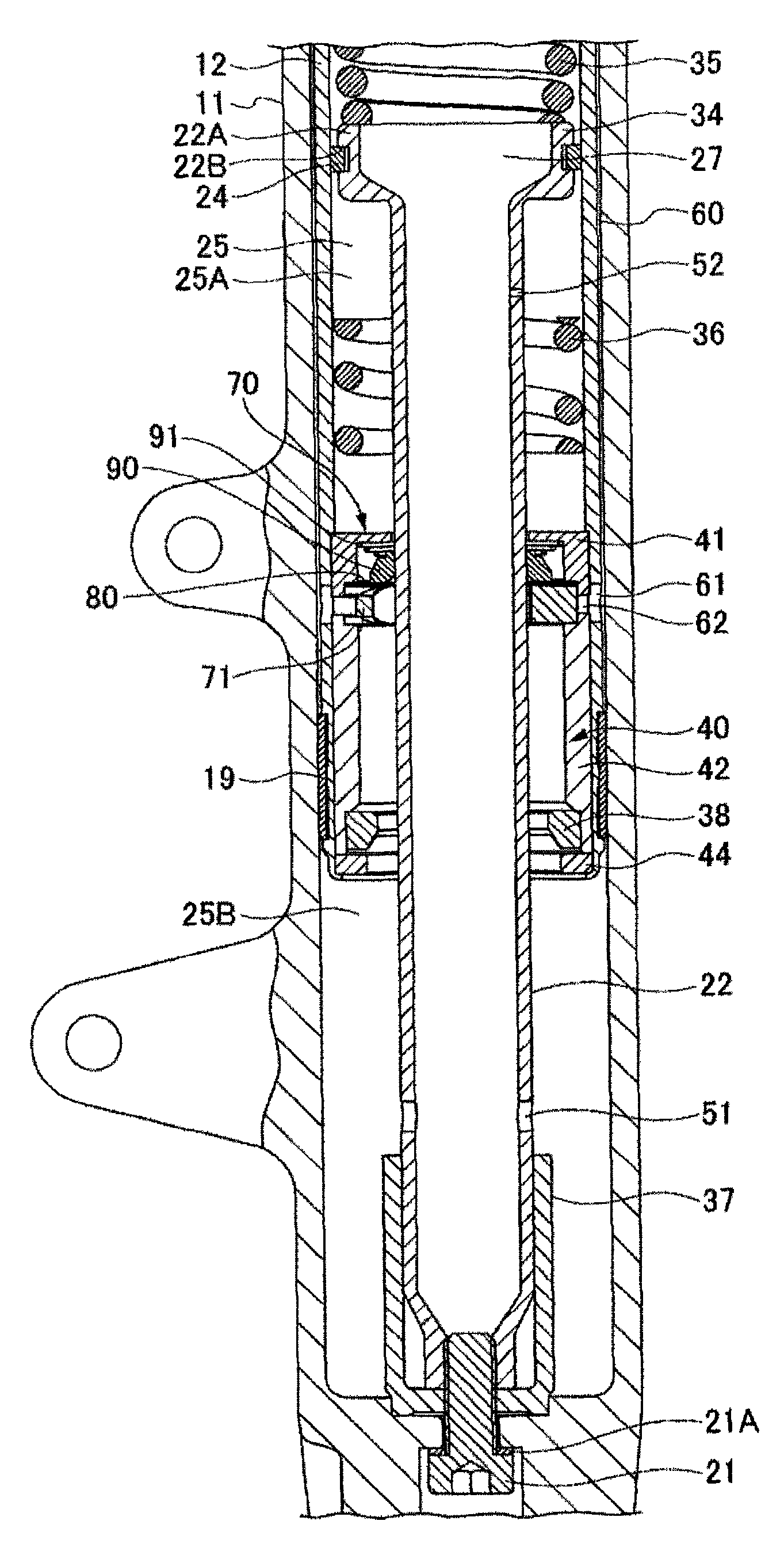 Damping force generator for hydraulic shock absorber