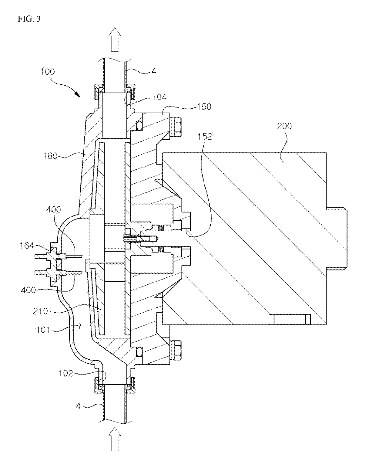 Pump having electrolysis function