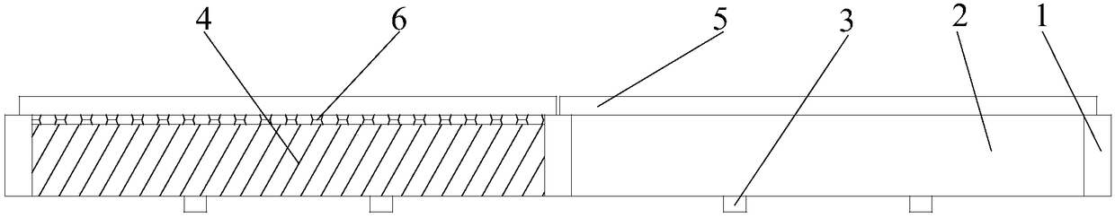 Heat preservation sun-shading roof and installing method thereof