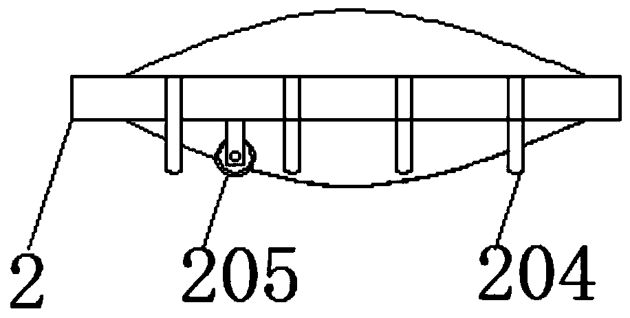 Anti-shaking take-out box based on air expansion principle and using method thereof