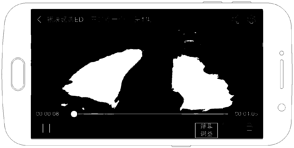 Bullet-screen display method and device and storage medium