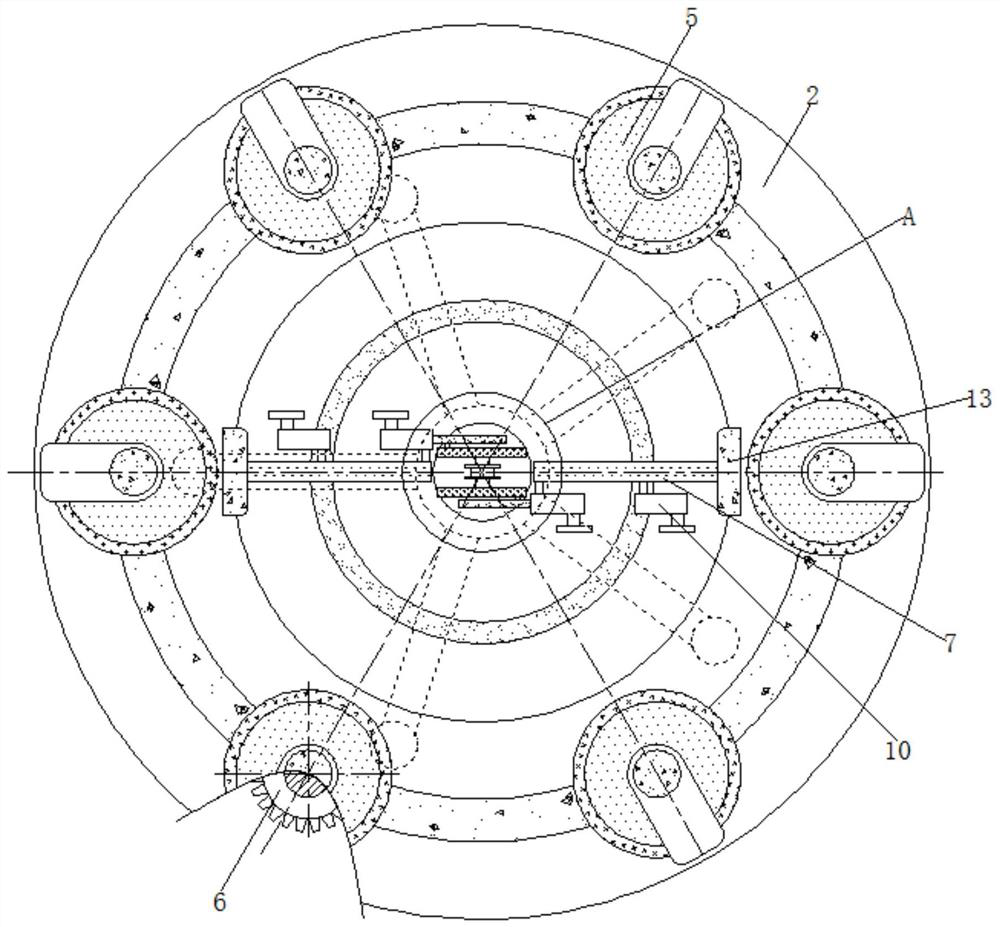 Cleaning device for new energy automobile interior part crystal ball decoration production