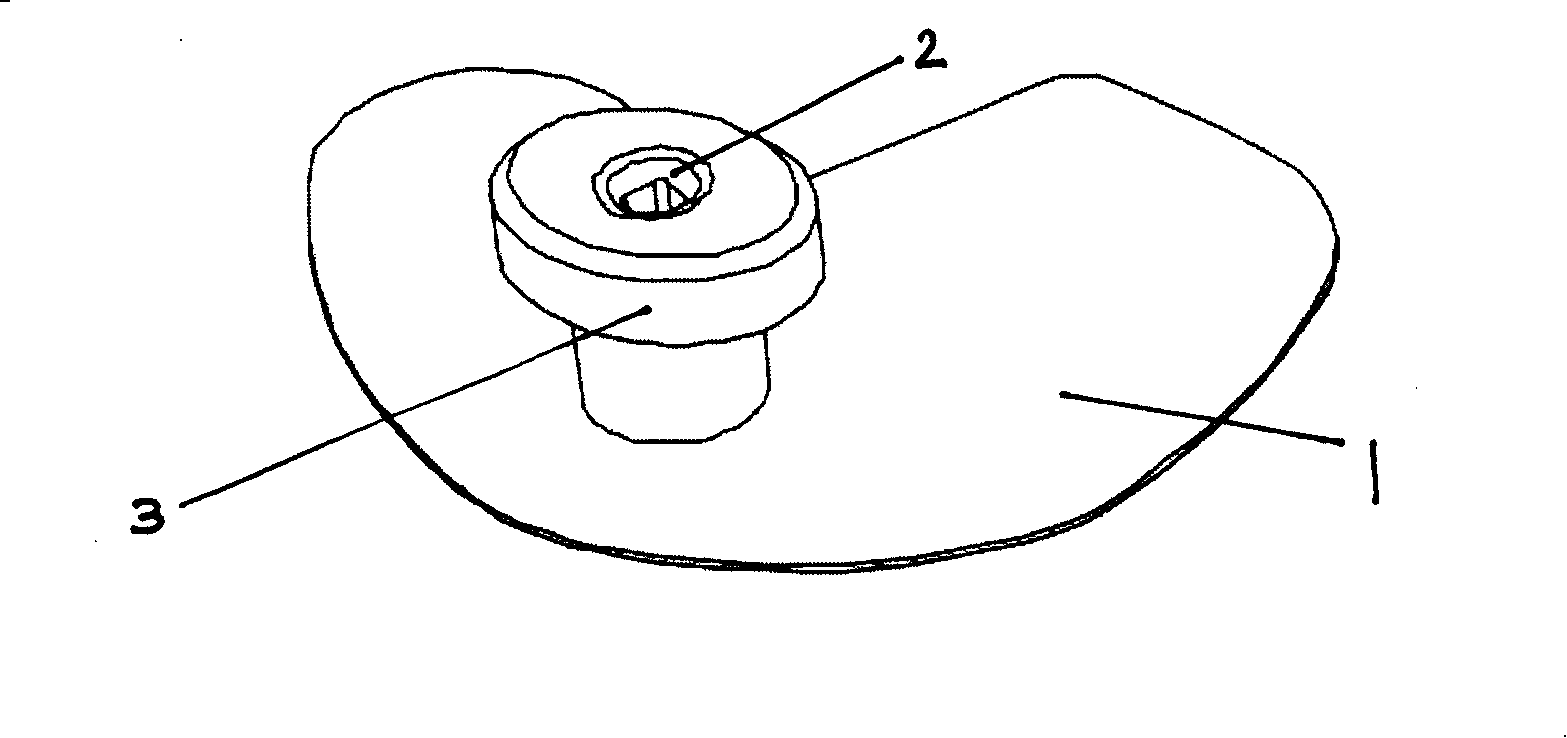 Stirring fan component of microwave oven