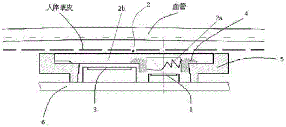 Optical sensing device for heart rate and blood pressure monitor