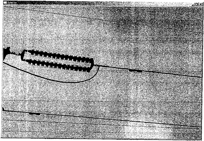 Fast image recognition method of insulator contour