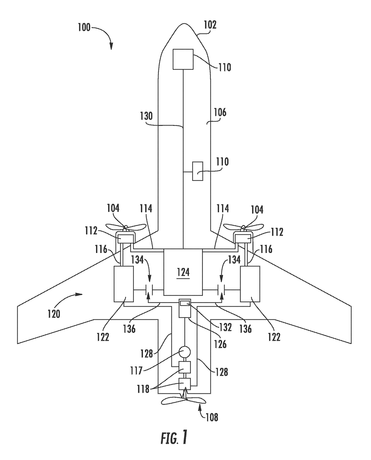 Hybrid Power System for an Aircraft