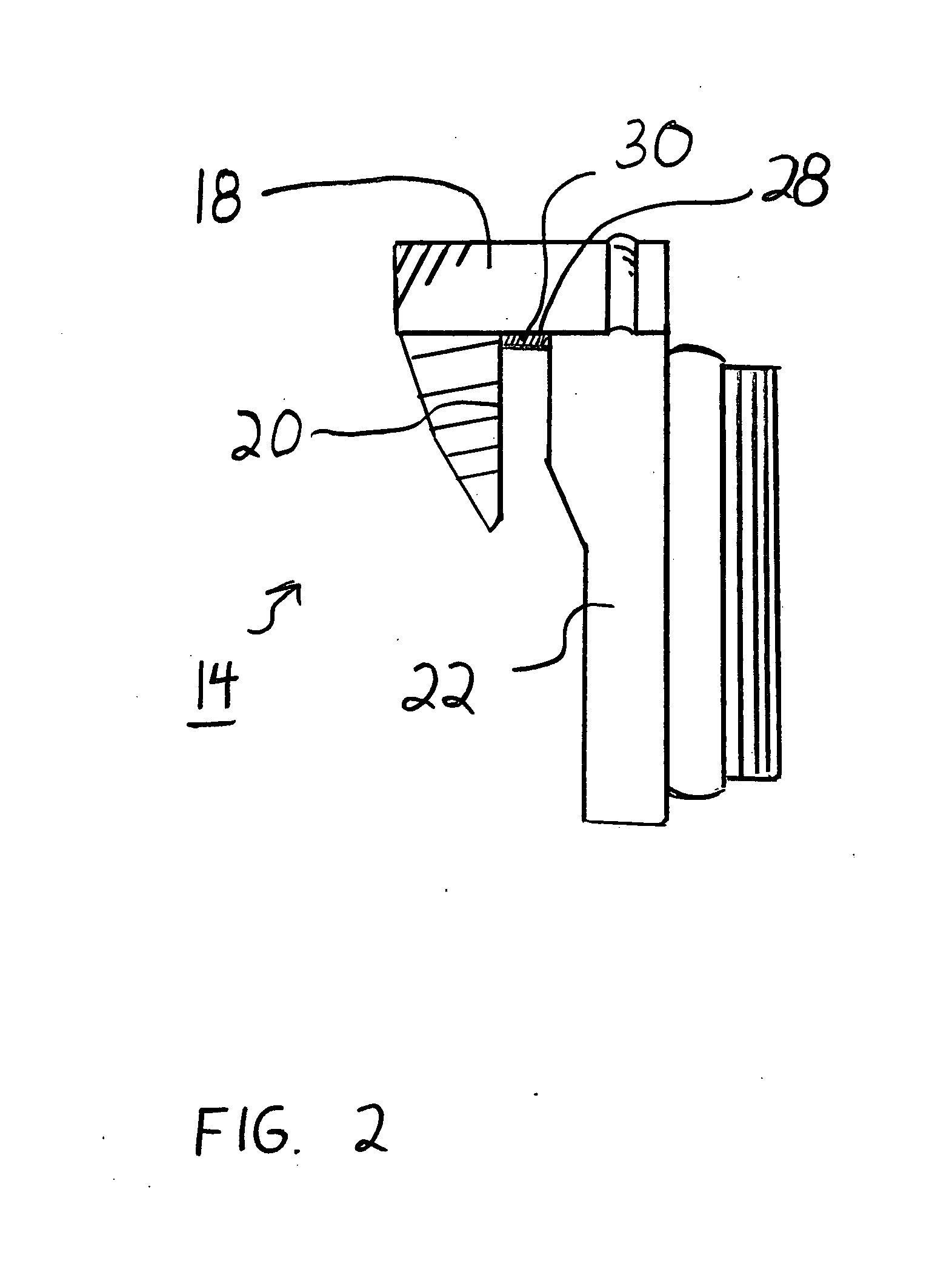 Particulate collector for mixing container