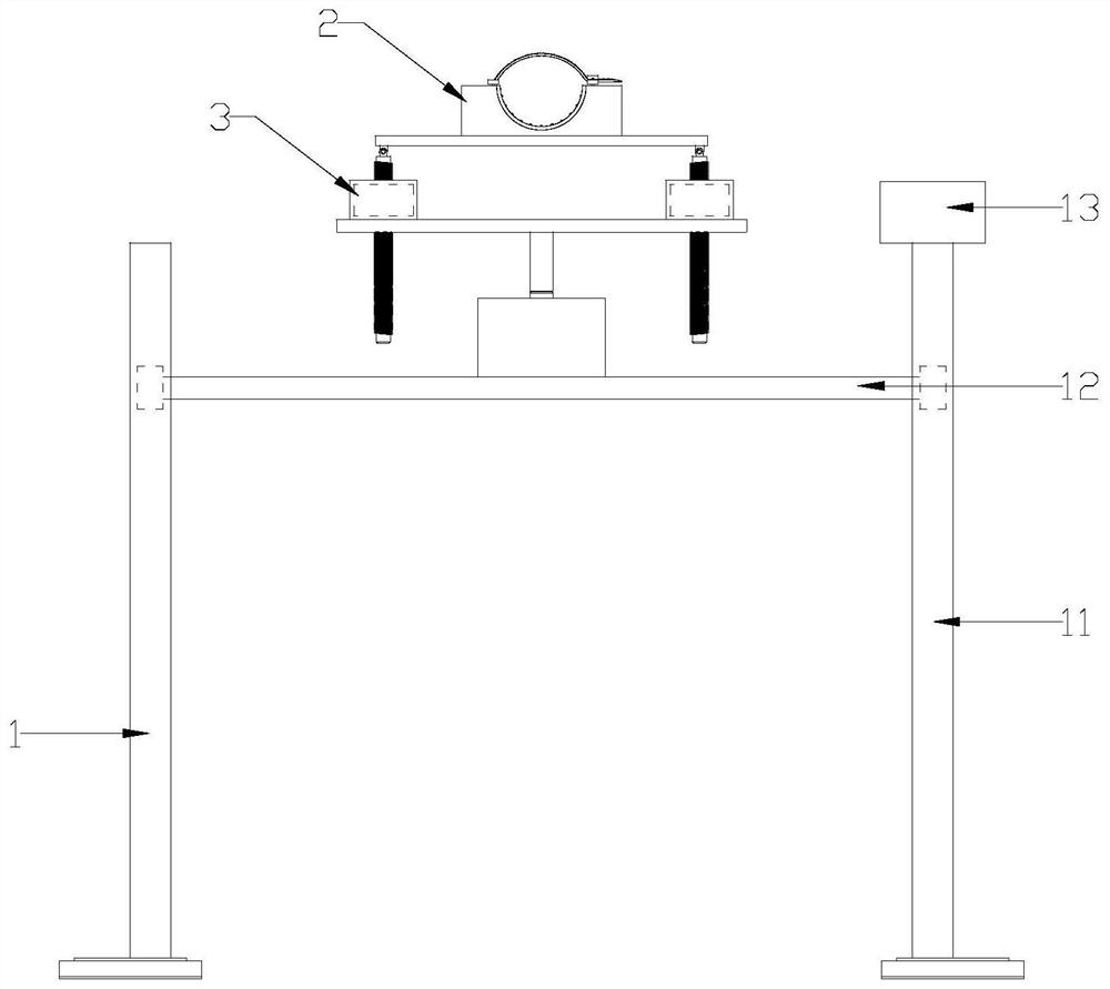 Lifting device for neurology examination