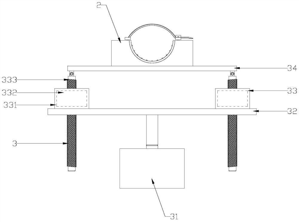 Lifting device for neurology examination