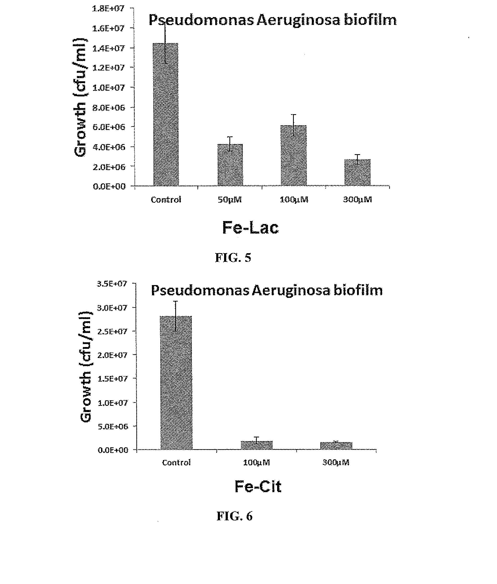 Biofilm inhibiting compositions enhancing weight gain in livestock