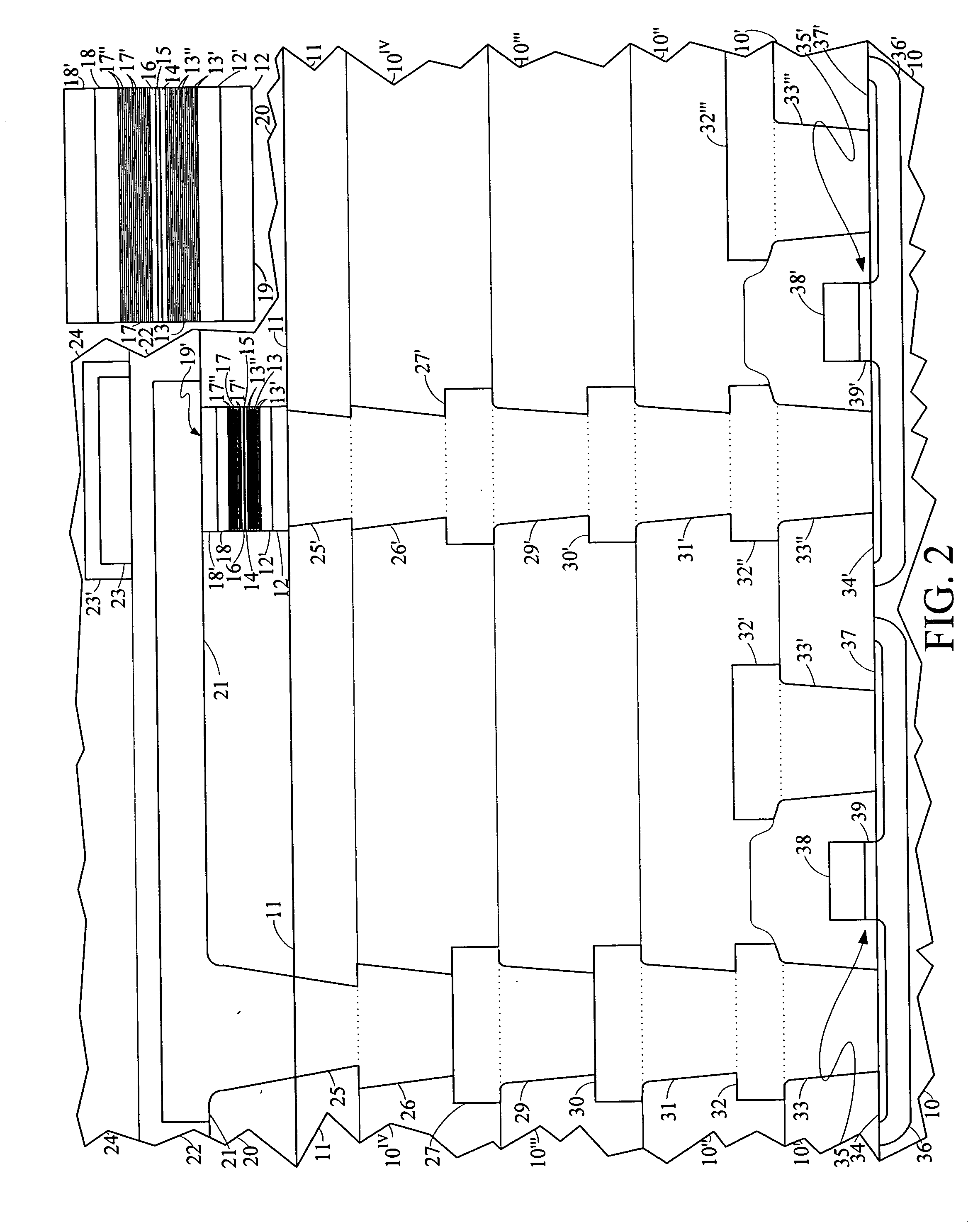 Magnetoresistive memory SOI cell