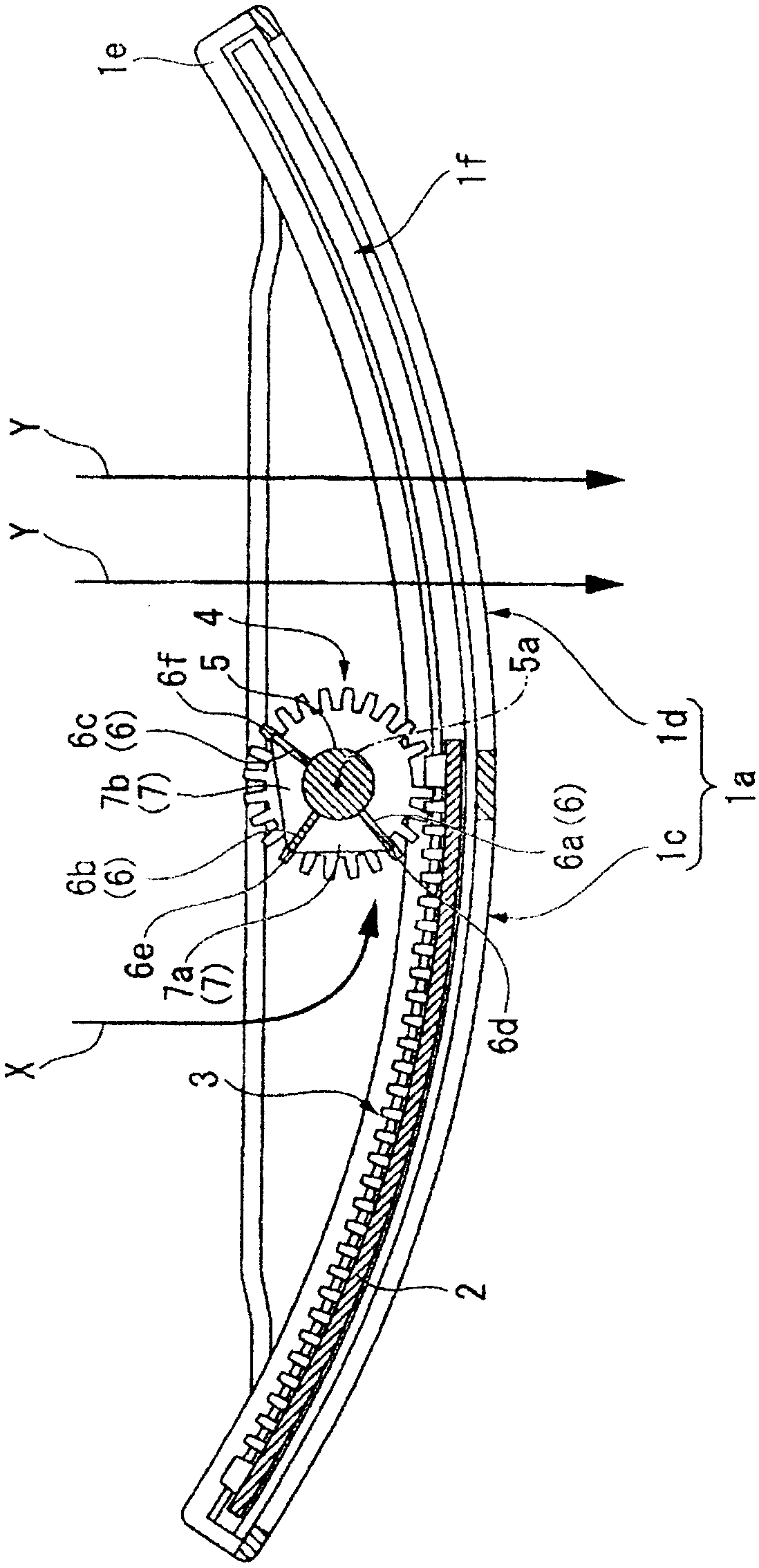 Sliding door device