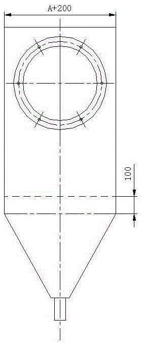 Shot blasting machine with dust pre-separation function and using method thereof