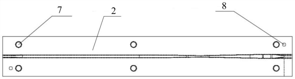 Forming method of variable cross-section special-shaped single tube for thrust chamber of liquid rocket engine