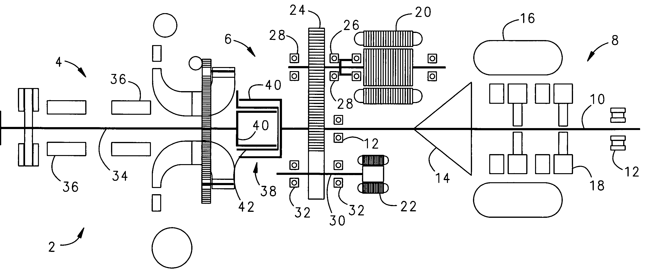 Auxiliary power unit with an oil-free compressor