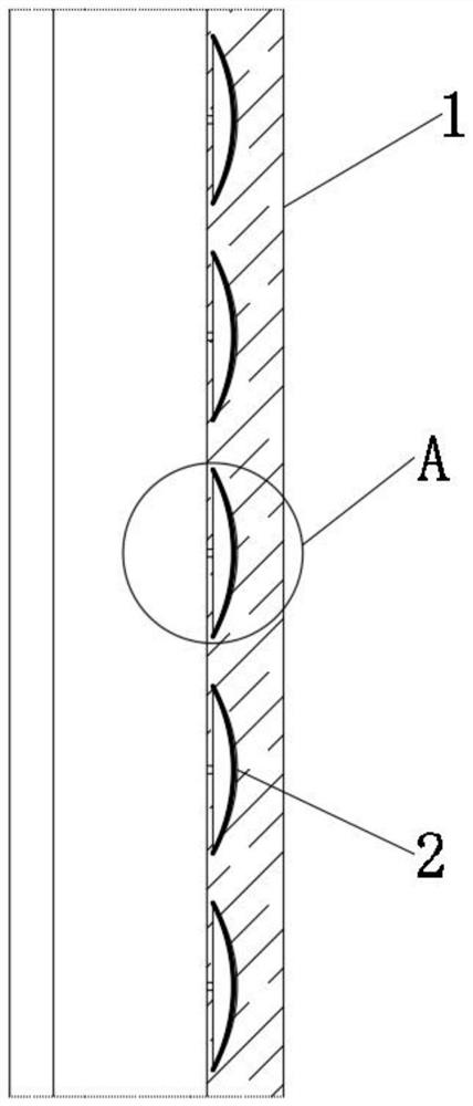 A high-stability spliced ​​guide rail for an elevator car