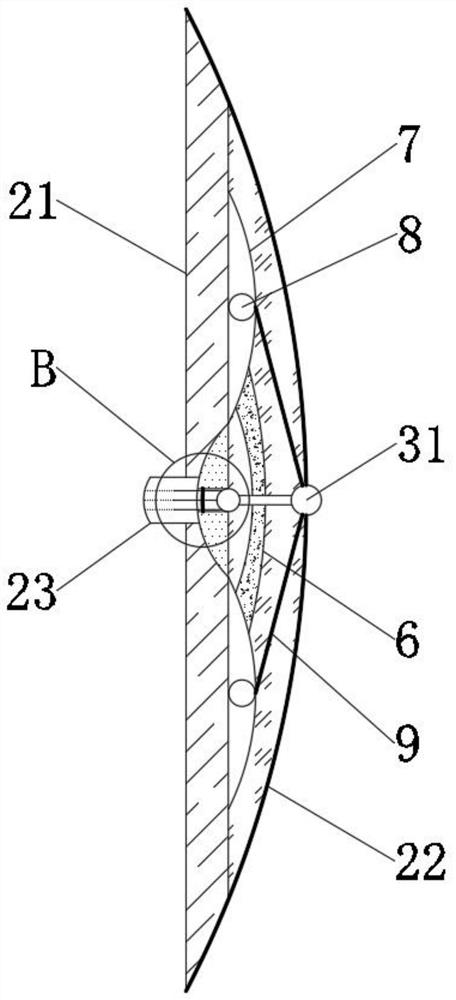 A high-stability spliced ​​guide rail for an elevator car