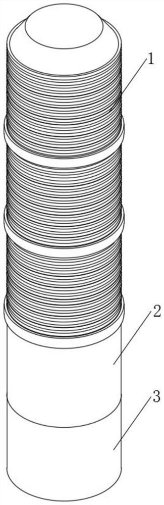 Internet-of-things three-color lamp and monitoring system thereof