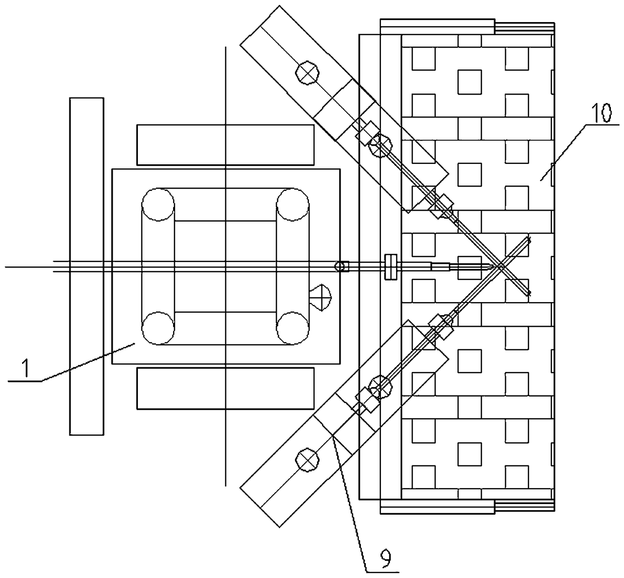 Intelligent pipe dredging robot