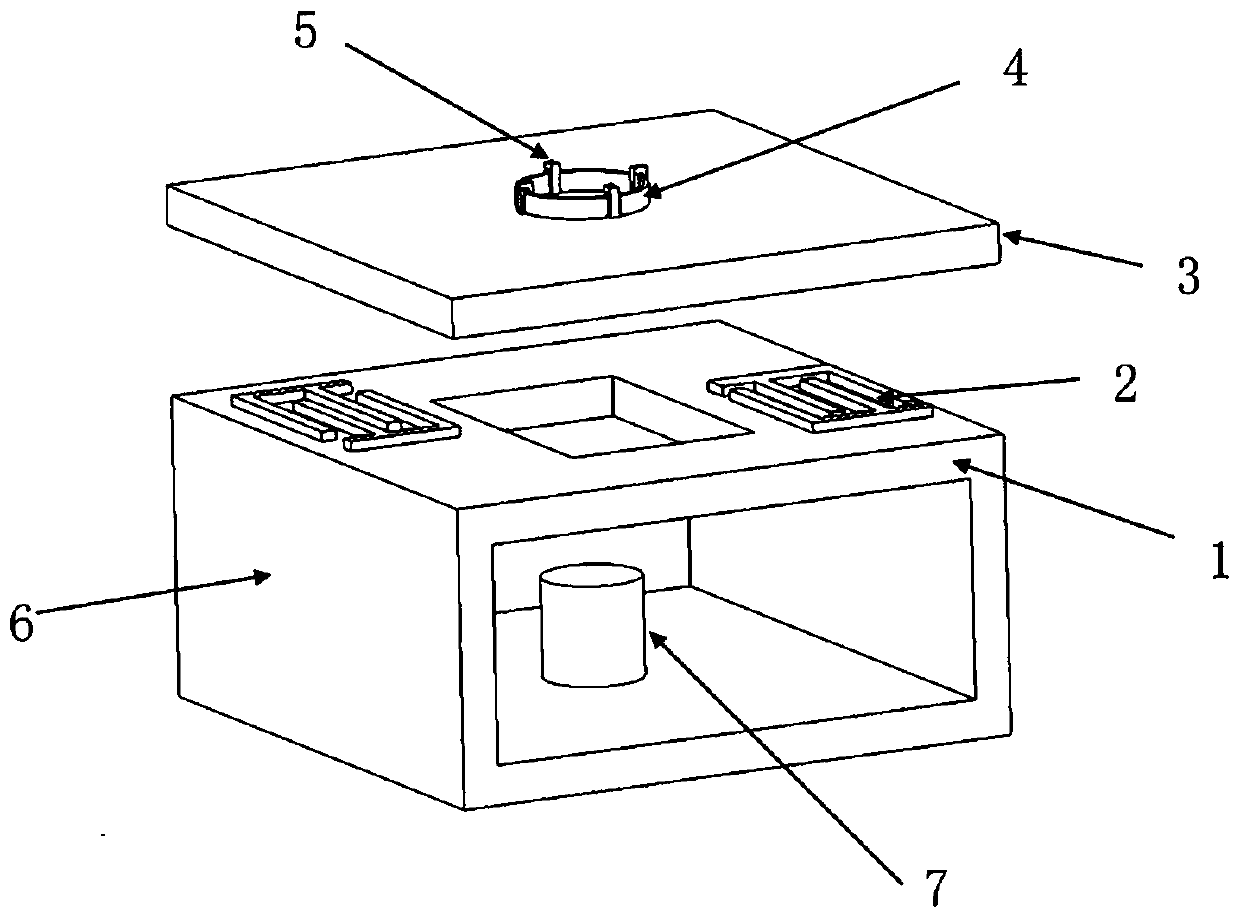 A blood coagulation test system driven by sound waves