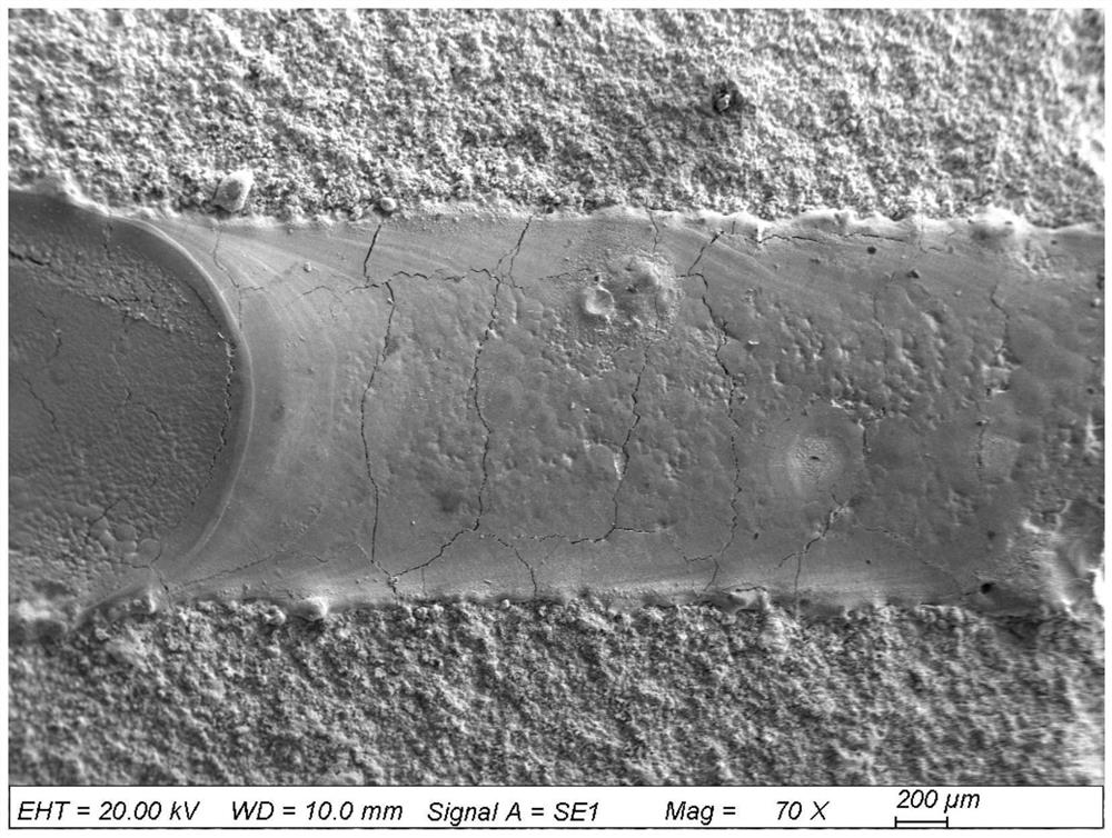 Preparation method of laser-modified self-healing thermal barrier coating based on ultrasonic vibration assistance