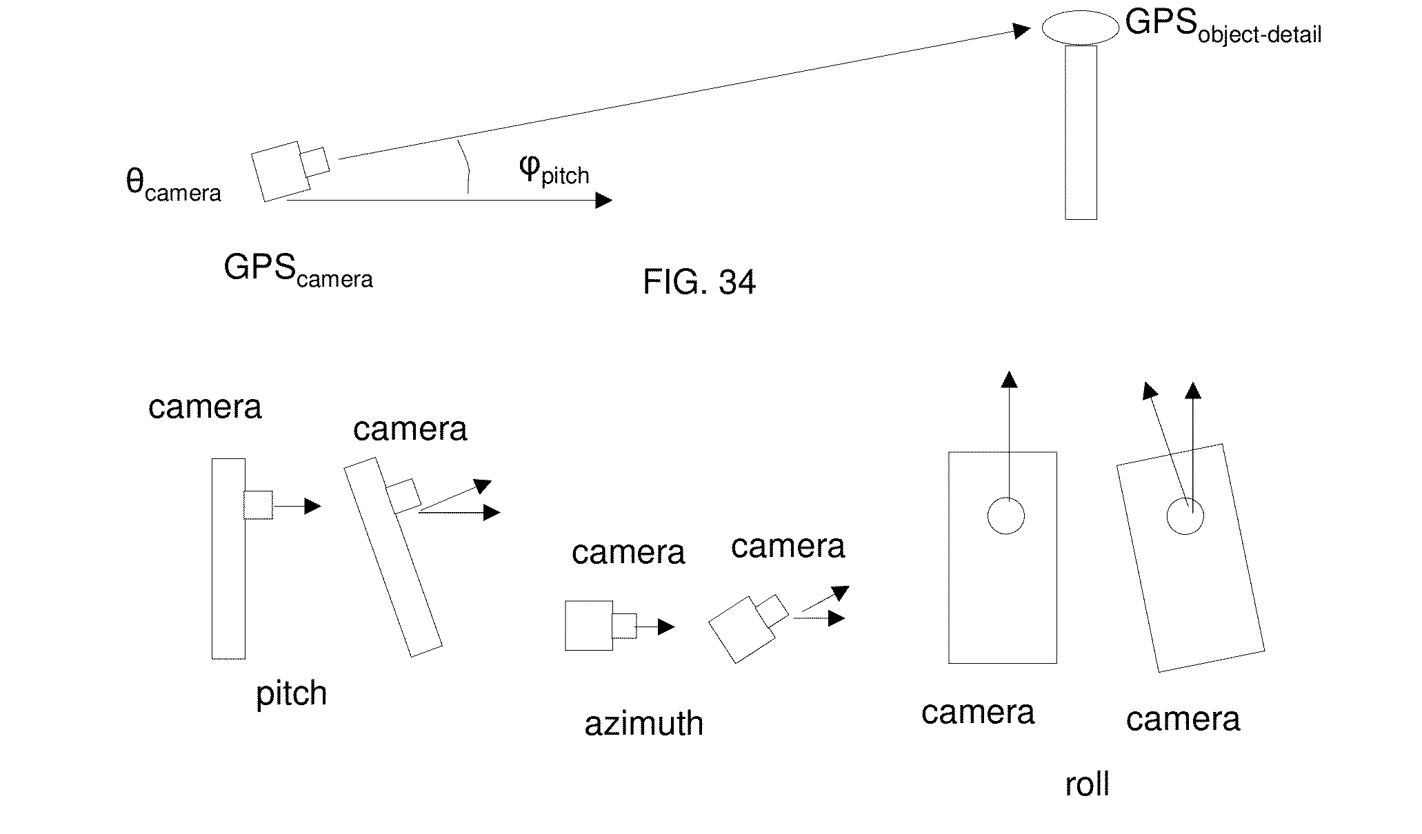 Camera in a Headframe for Object Tracking