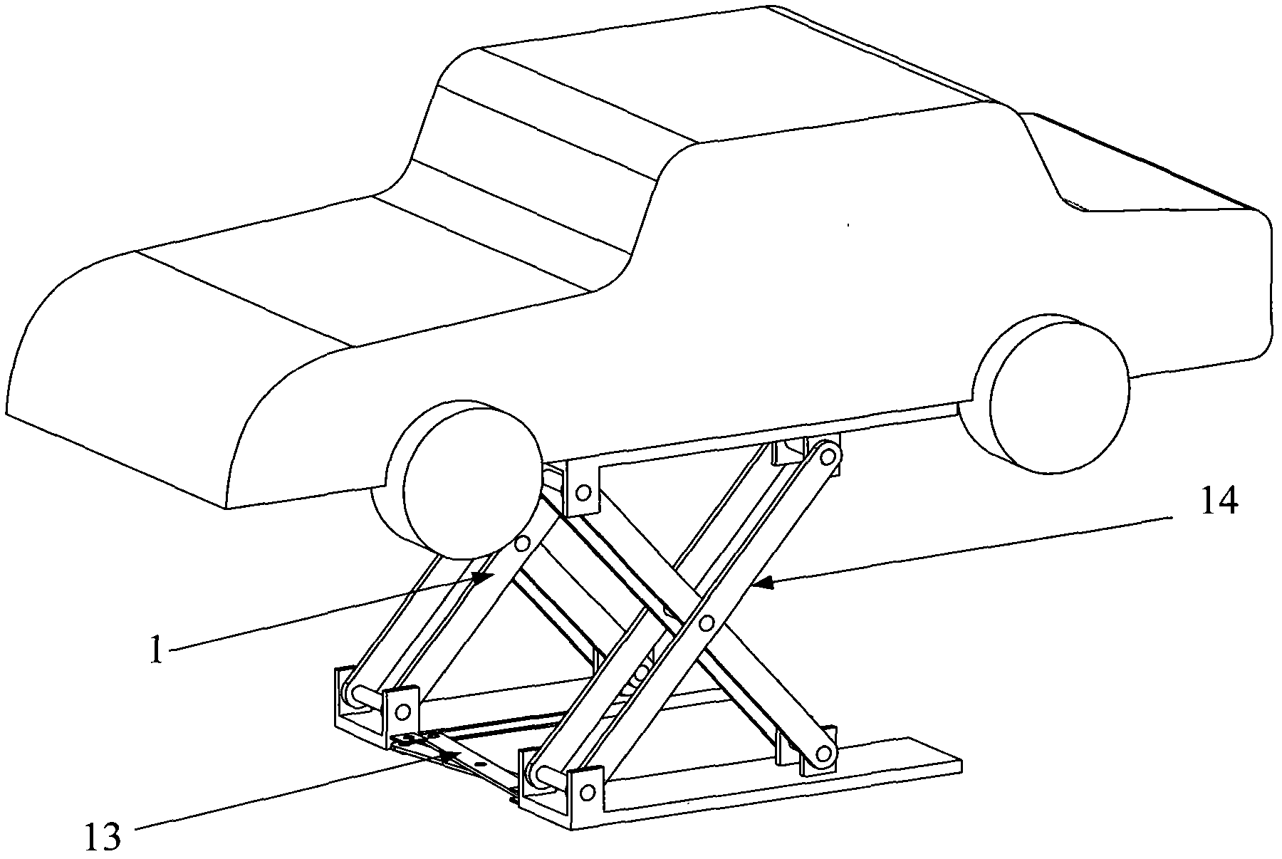 Battery change system of portable electric car and change method thereof