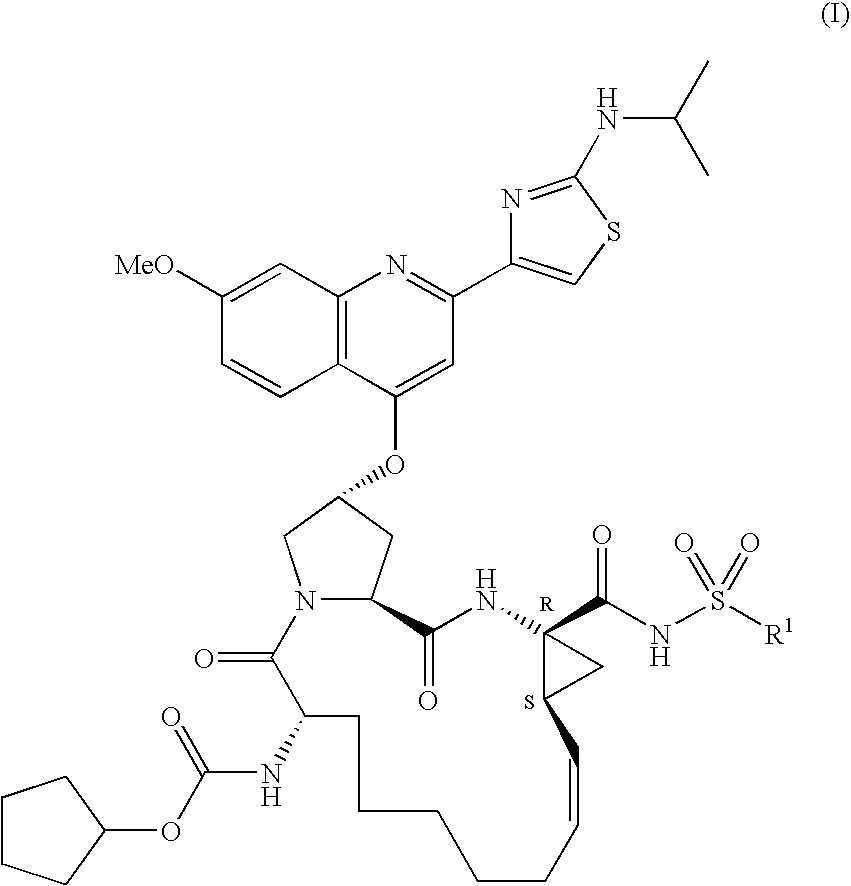 Macrocyclic peptides active against the hepatitis C virus