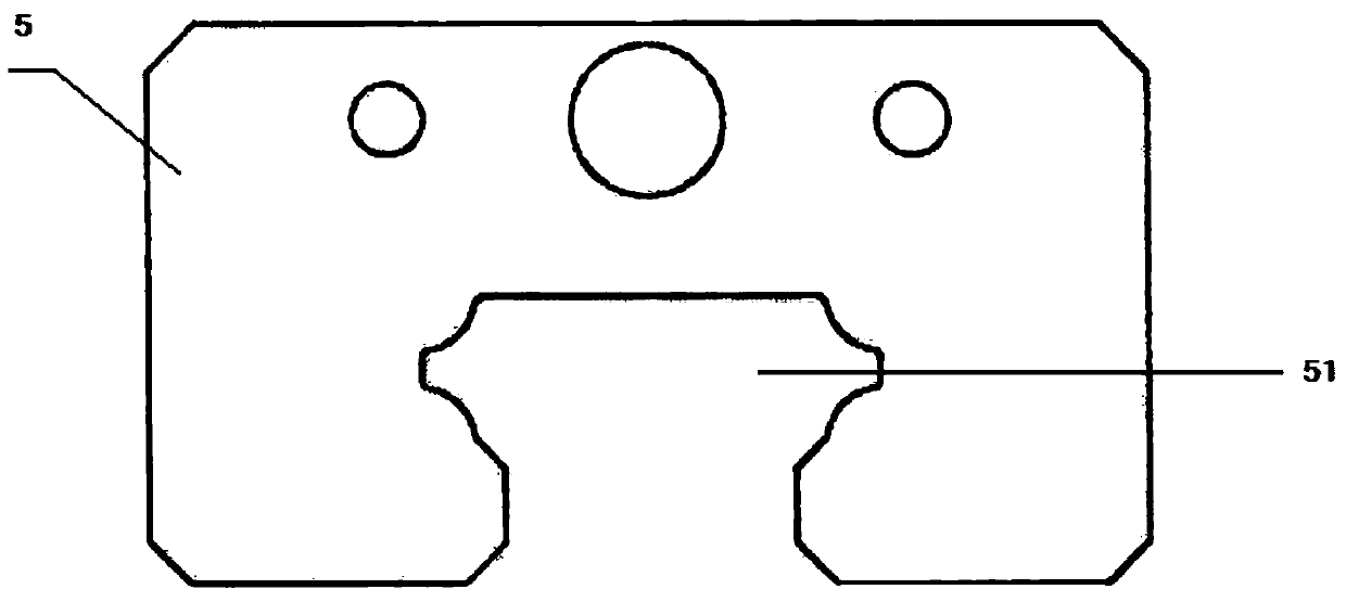 Linear guide rail pair structure with high dust prevention performance