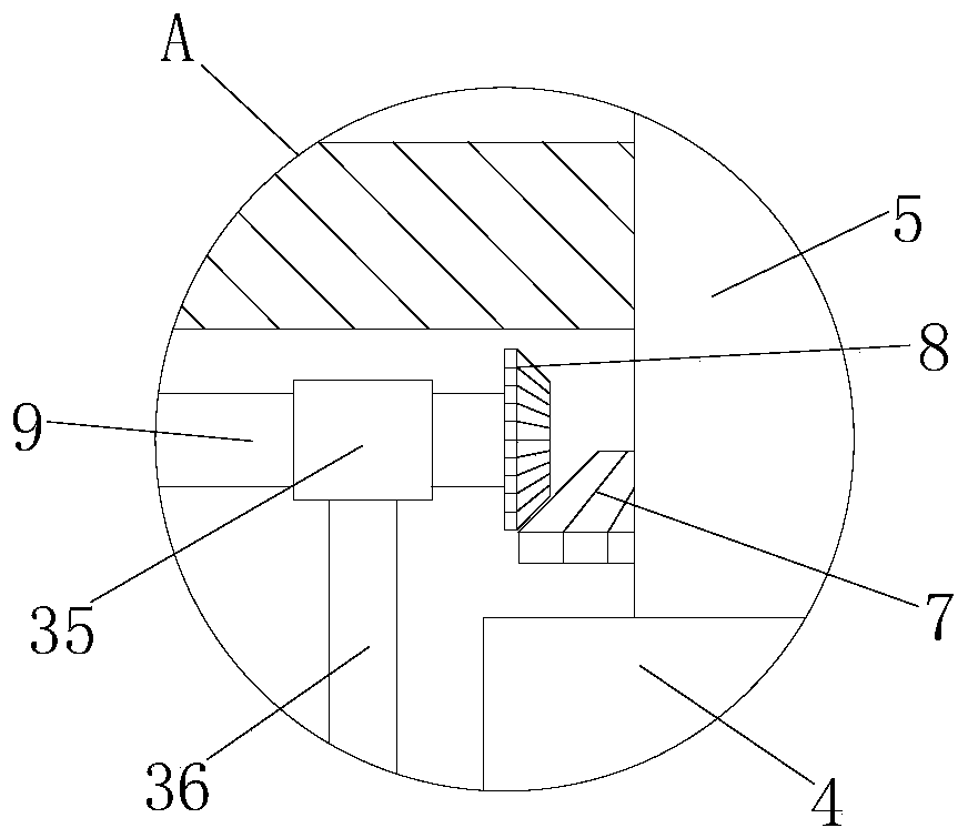 Automatic welding device for industrial fan mesh enclosure