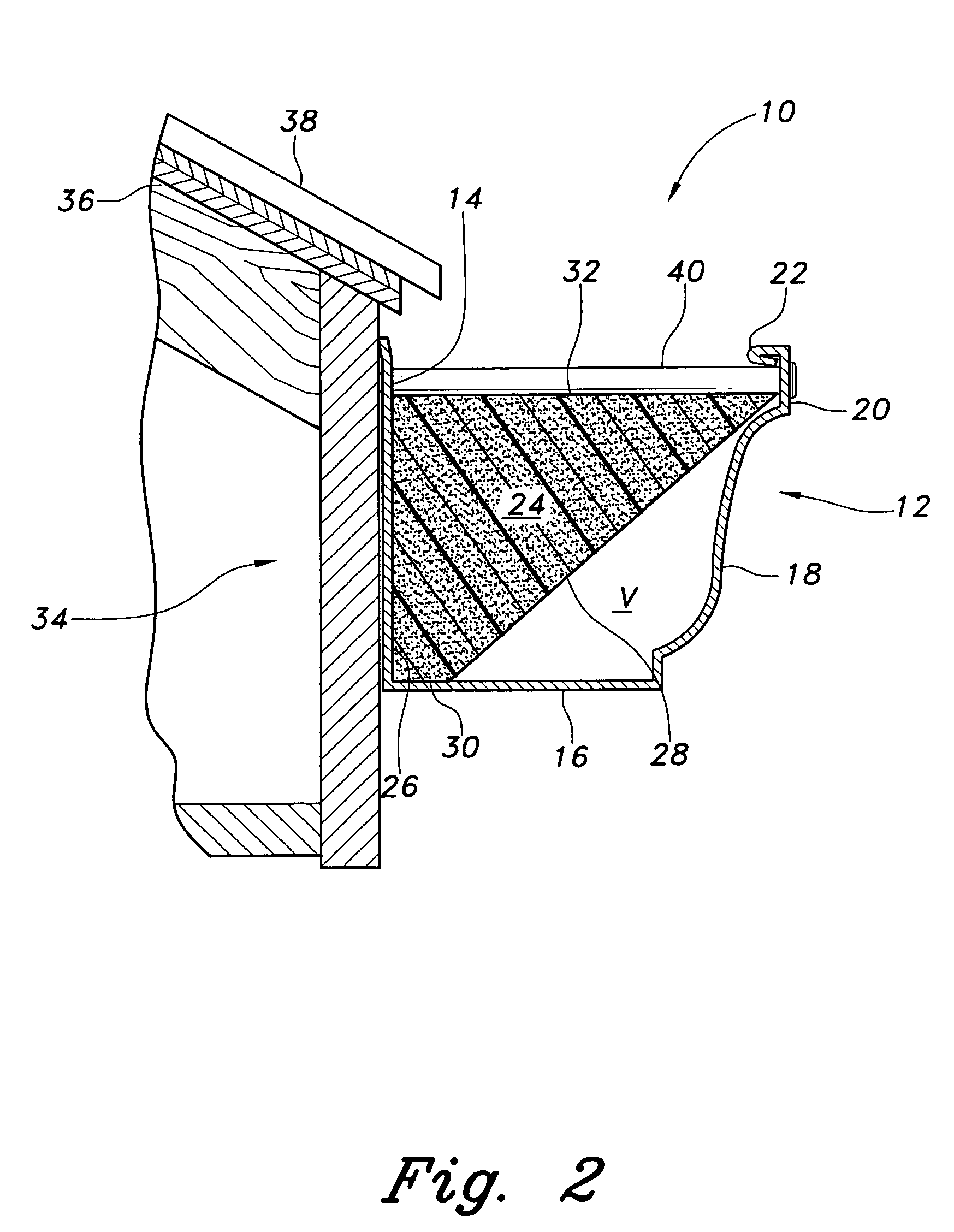 Gutter foam filter