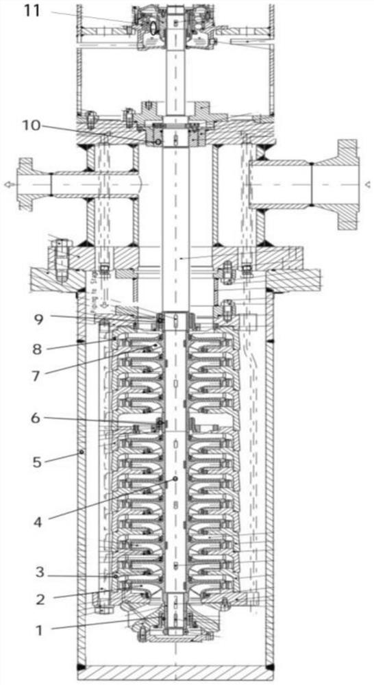 Design method of high-lift centrifugal pump for conveying liquid easy to vaporize