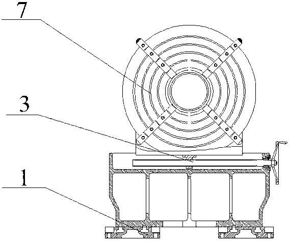 Drilling fixture combined device