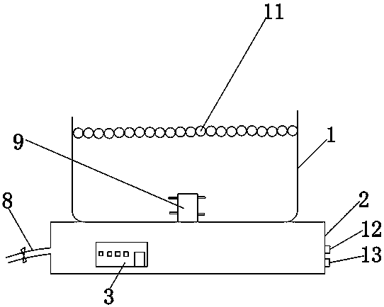 Visual automatic constant temperature water bath pot