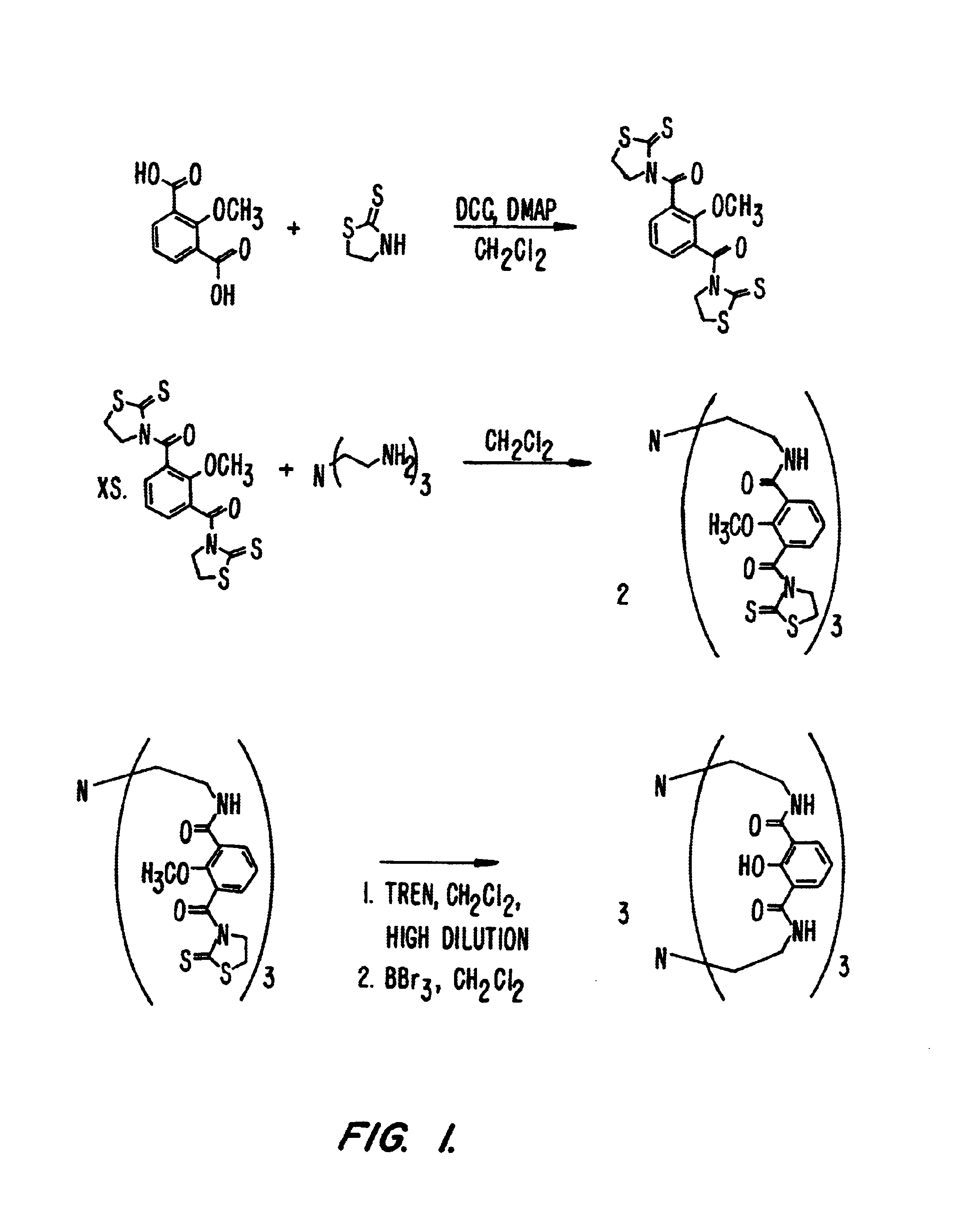 Phthalamide-lanthanide complexes for use as luminescent markers