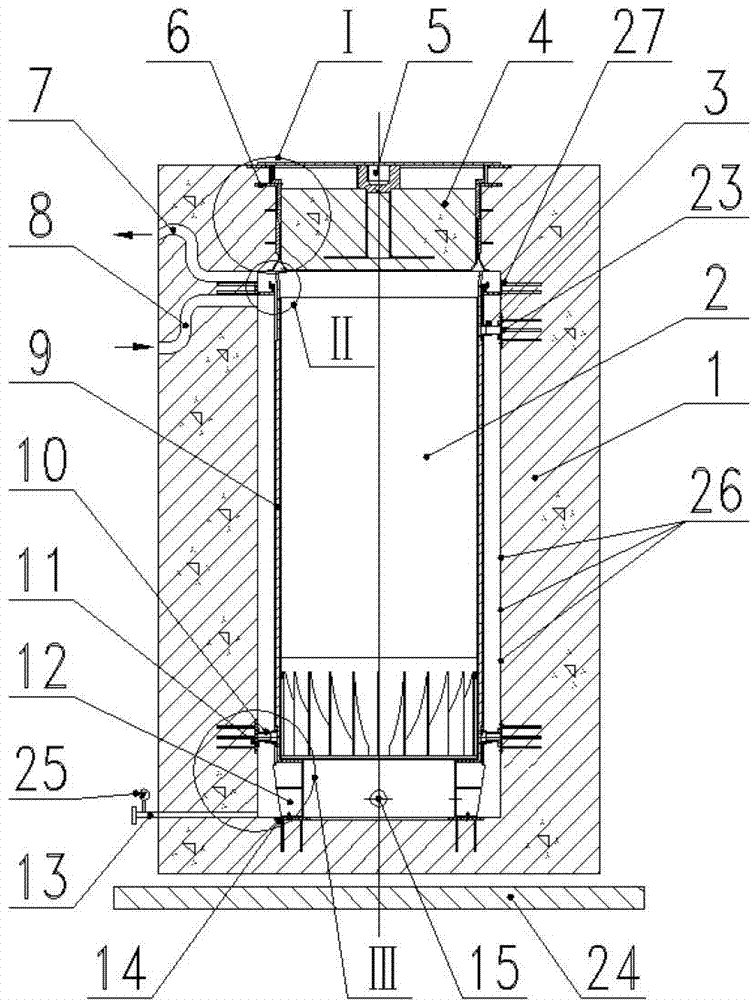 Spent fuel dry-type storage device