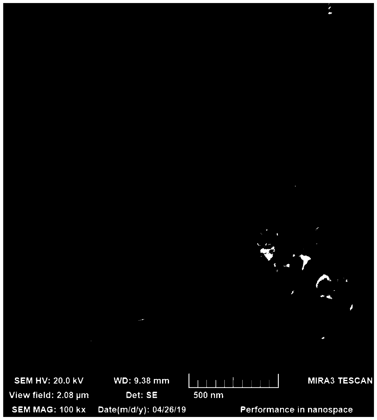 Method for preparing lithium ion battery antimony sulfide nanorod negative electrode