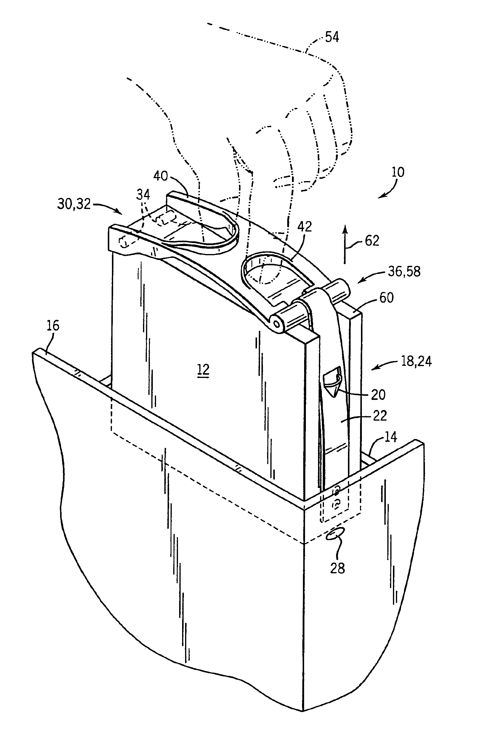 Low profile latch activator