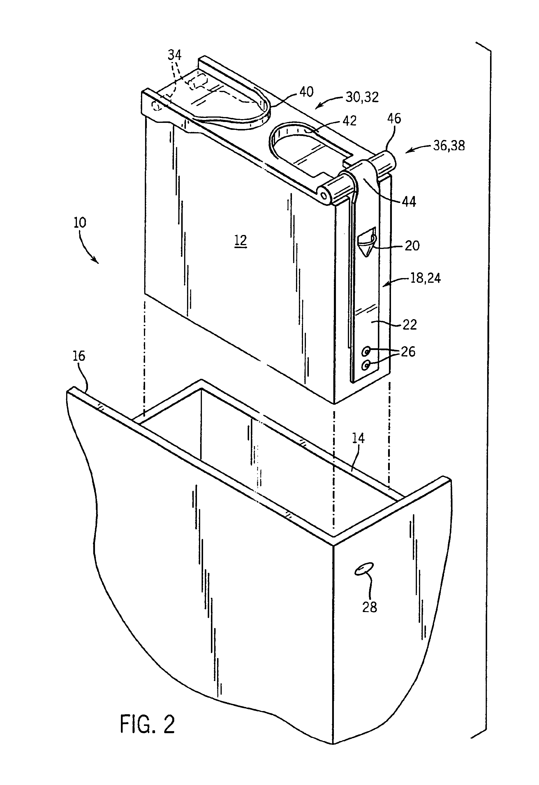 Low profile latch activator