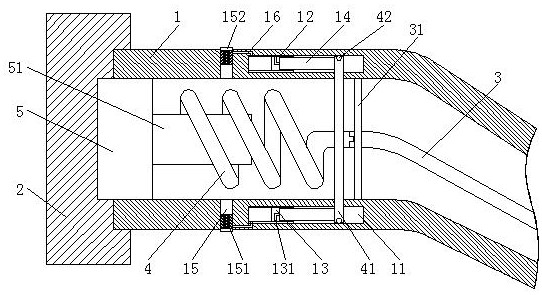 Heat-dissipation and power-off safety charging gun