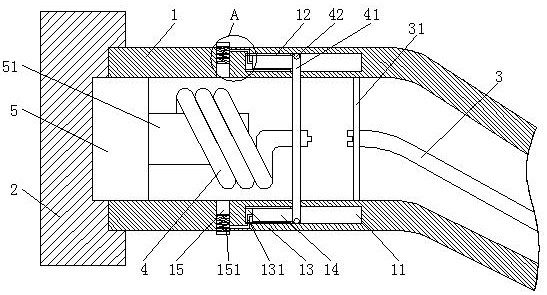 Heat-dissipation and power-off safety charging gun