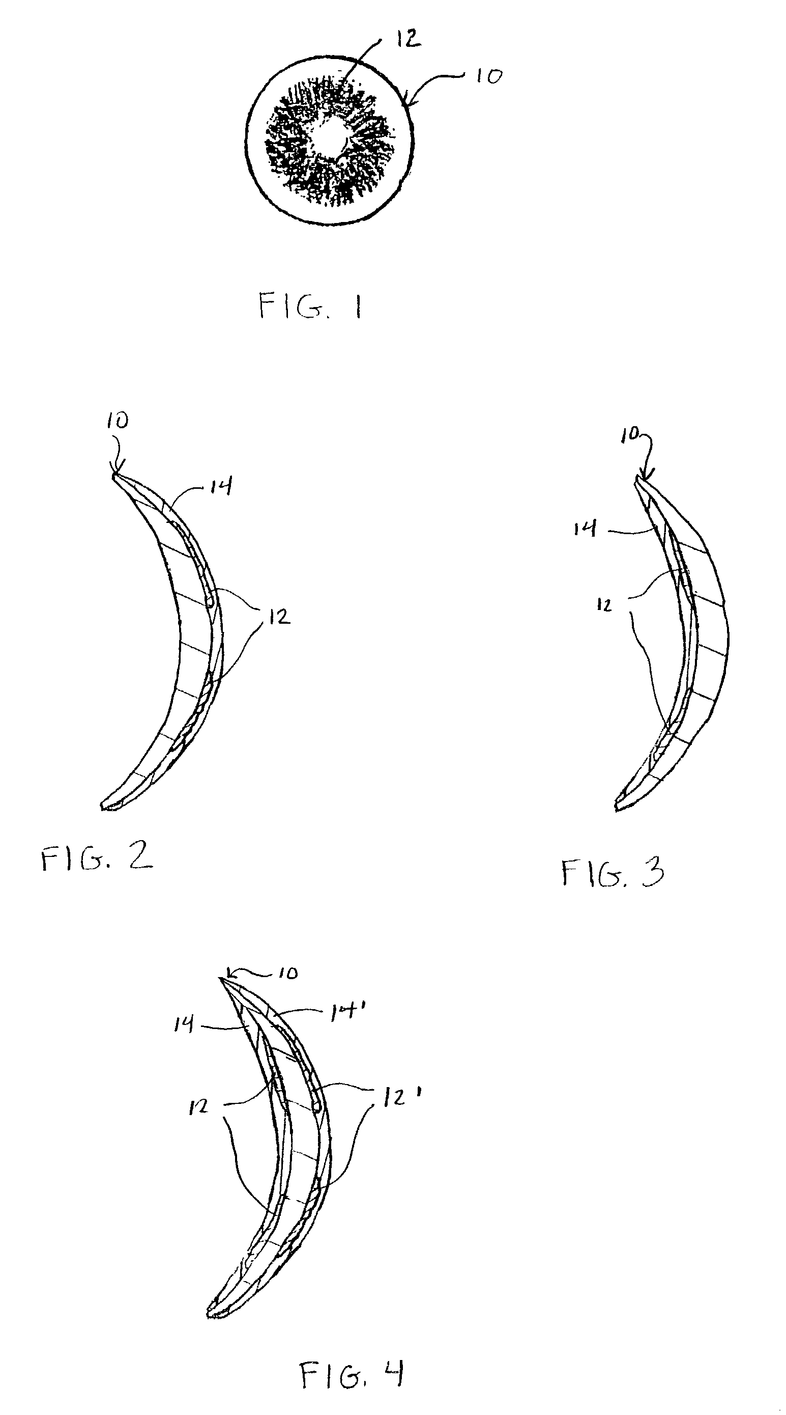 Lens with colored portion and coated surface