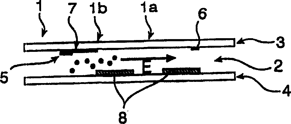 In-plane switching electrophoretic display devices