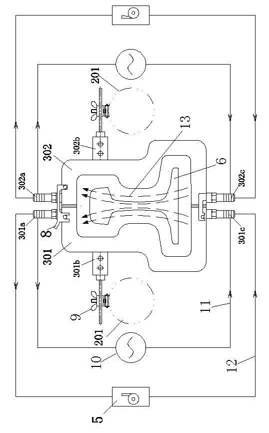 Medium frequency induction welding method of rail