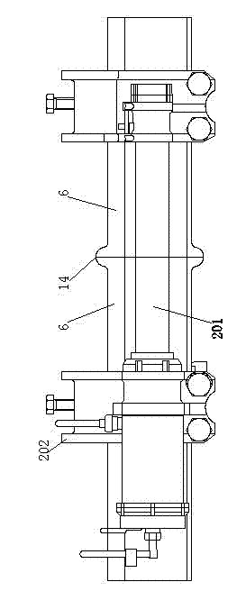 Medium frequency induction welding method of rail