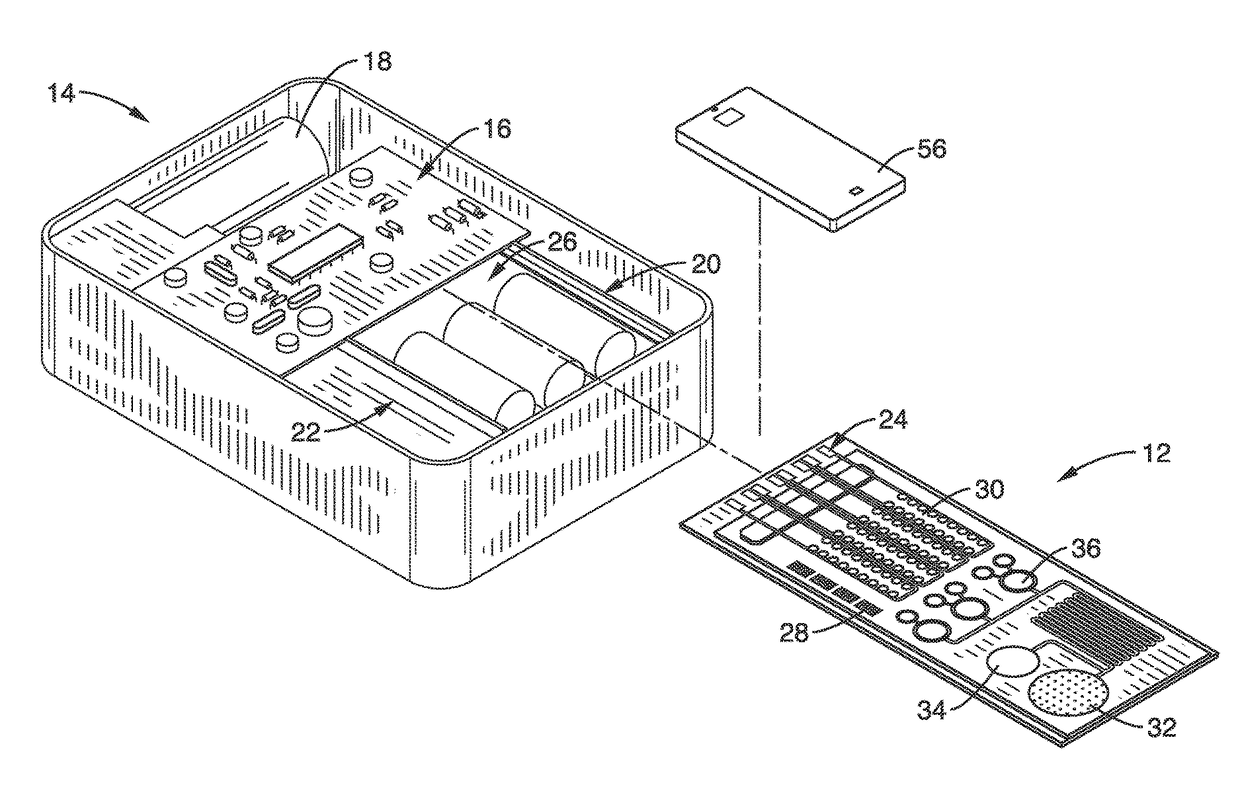 Mobile molecular diagnostics system with wireless communication