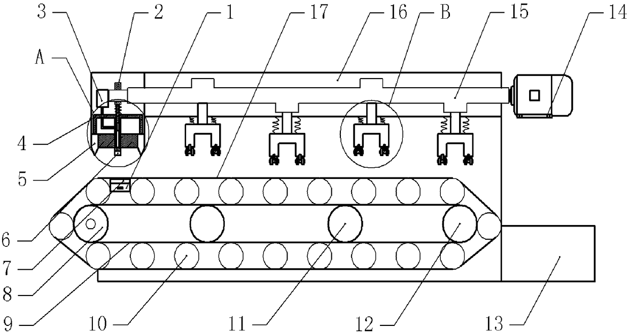 Auxiliary equipment used for mutton processing